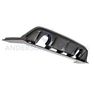 Ford Focus RS Rear Diffuser - Anderson Composites - Type-R - Matte Black - `16-`18